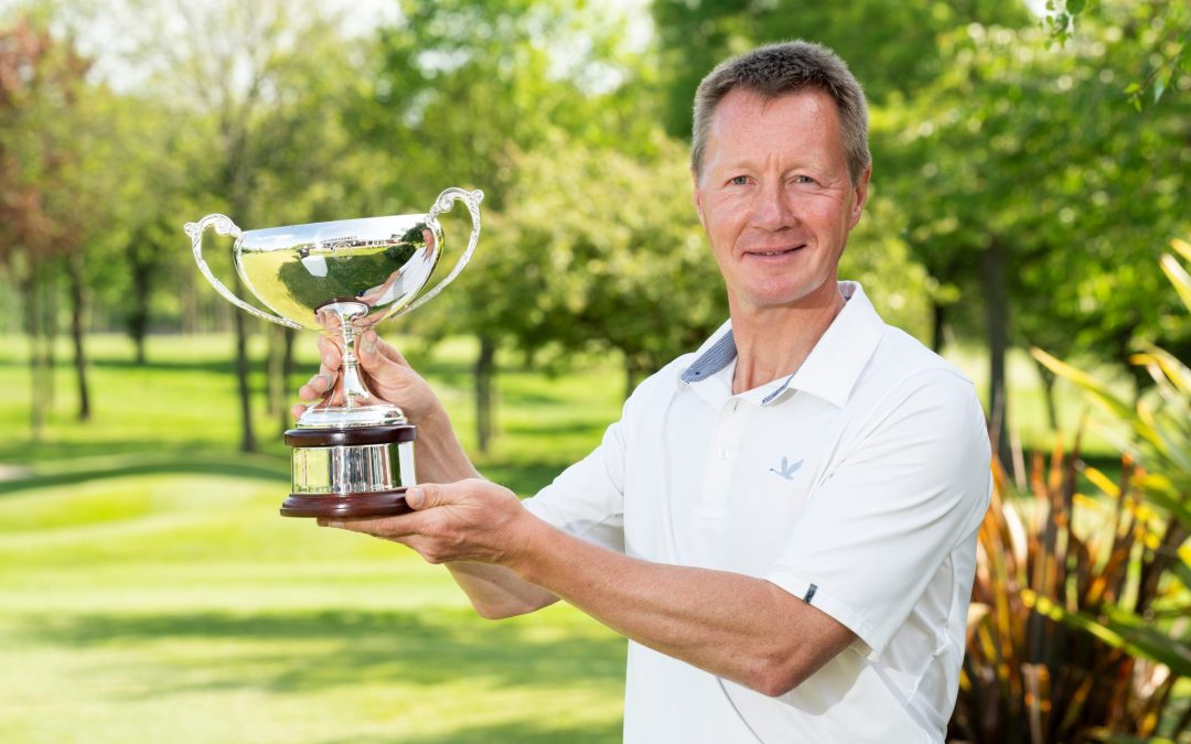 Stephen Jensen wins the inaugural English Seniors Championship