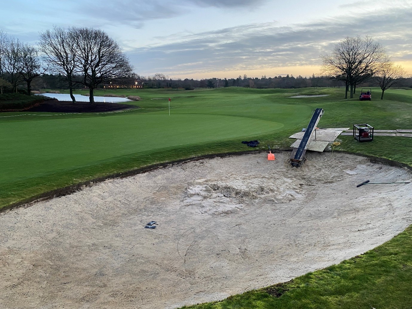 Sand replacement